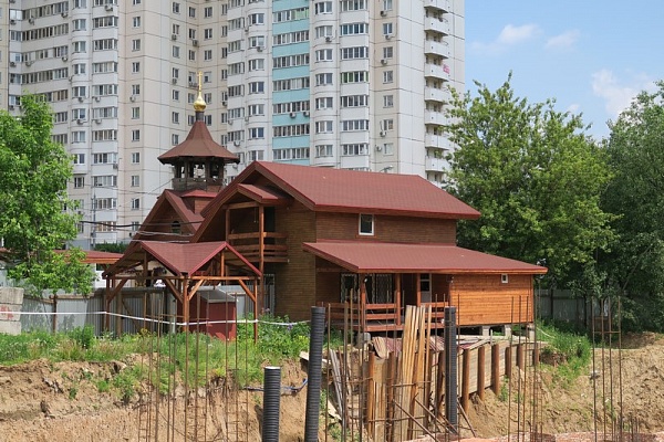 Новости строительства храма пророка Даниила на Кантемировской от 14 июня 2017 года